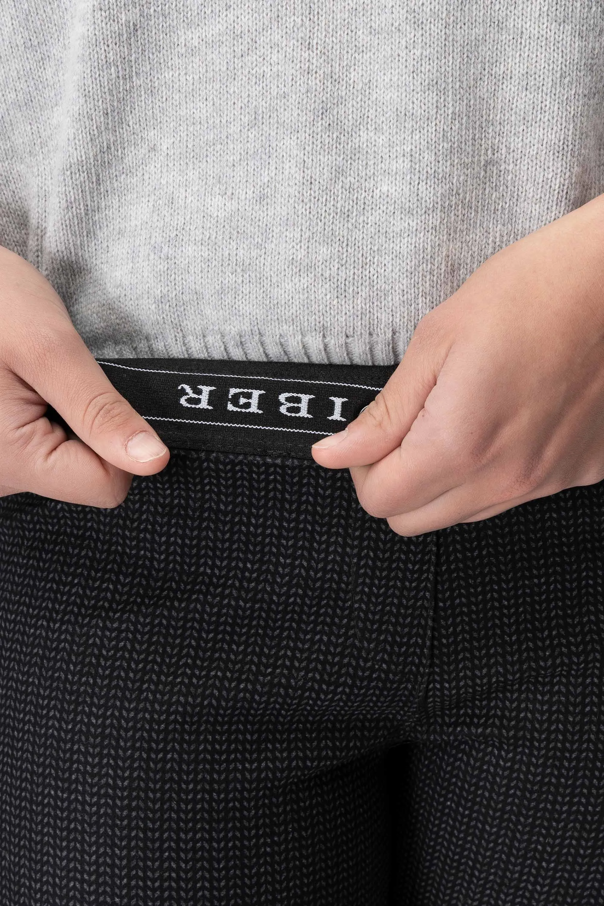 Anya PMS51 Pantalone in maglia jacquard