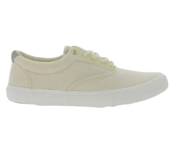 SPERRY Bahama Striper II Cvo Sneaker da uomo in tela con tecnologia Wave Siping STS24186 Beige