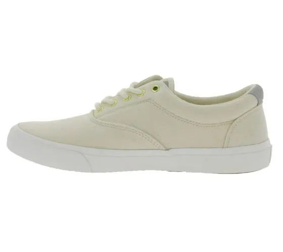 SPERRY Bahama Striper II Cvo Sneaker da uomo in tela con tecnologia Wave Siping STS24186 Beige