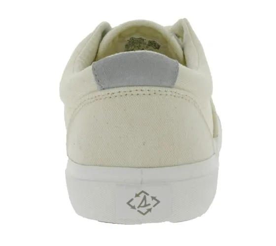 SPERRY Bahama Striper II Cvo Sneaker da uomo in tela con tecnologia Wave Siping STS24186 Beige